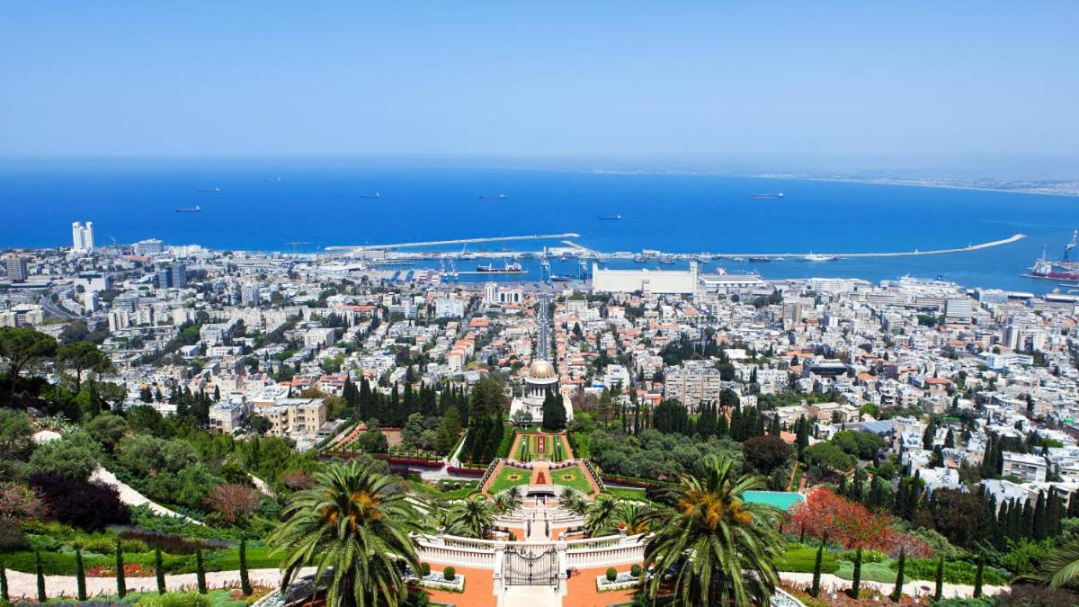 יחידות אירוח נוף המפרץ Leilighet Haifa Eksteriør bilde